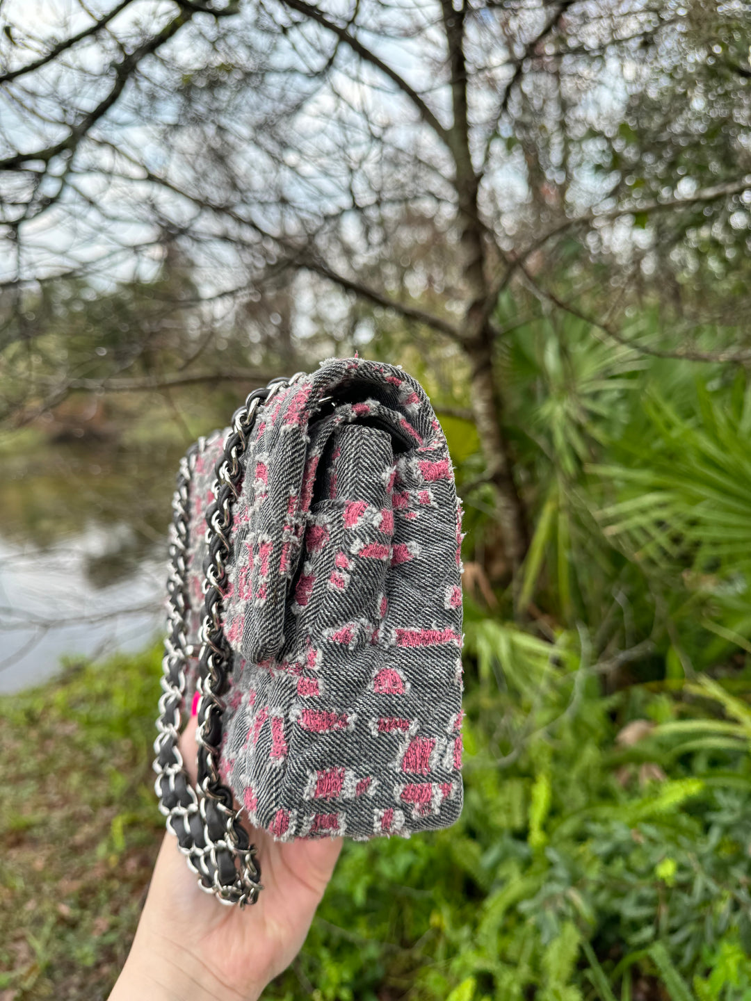 Chanel Medium Denim Patchwork Classic Flap