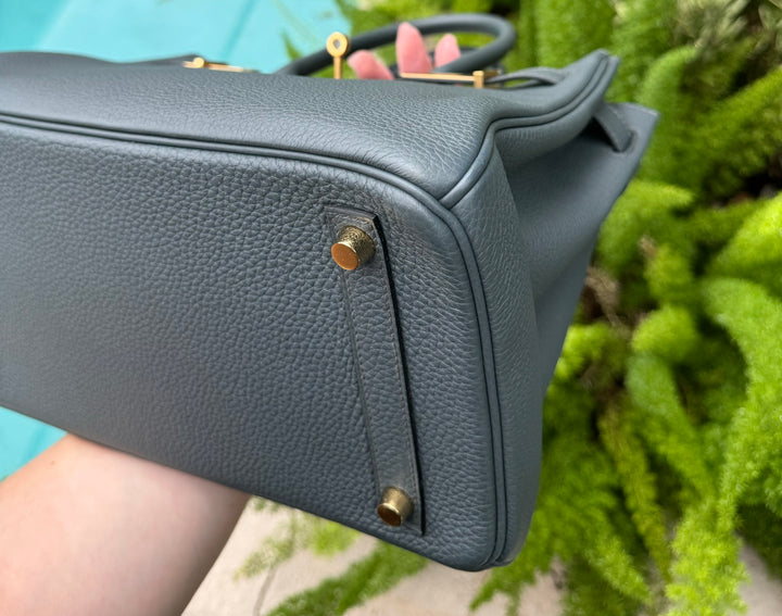 Hermes 2021 Bleu Orage Togo Birkin 30