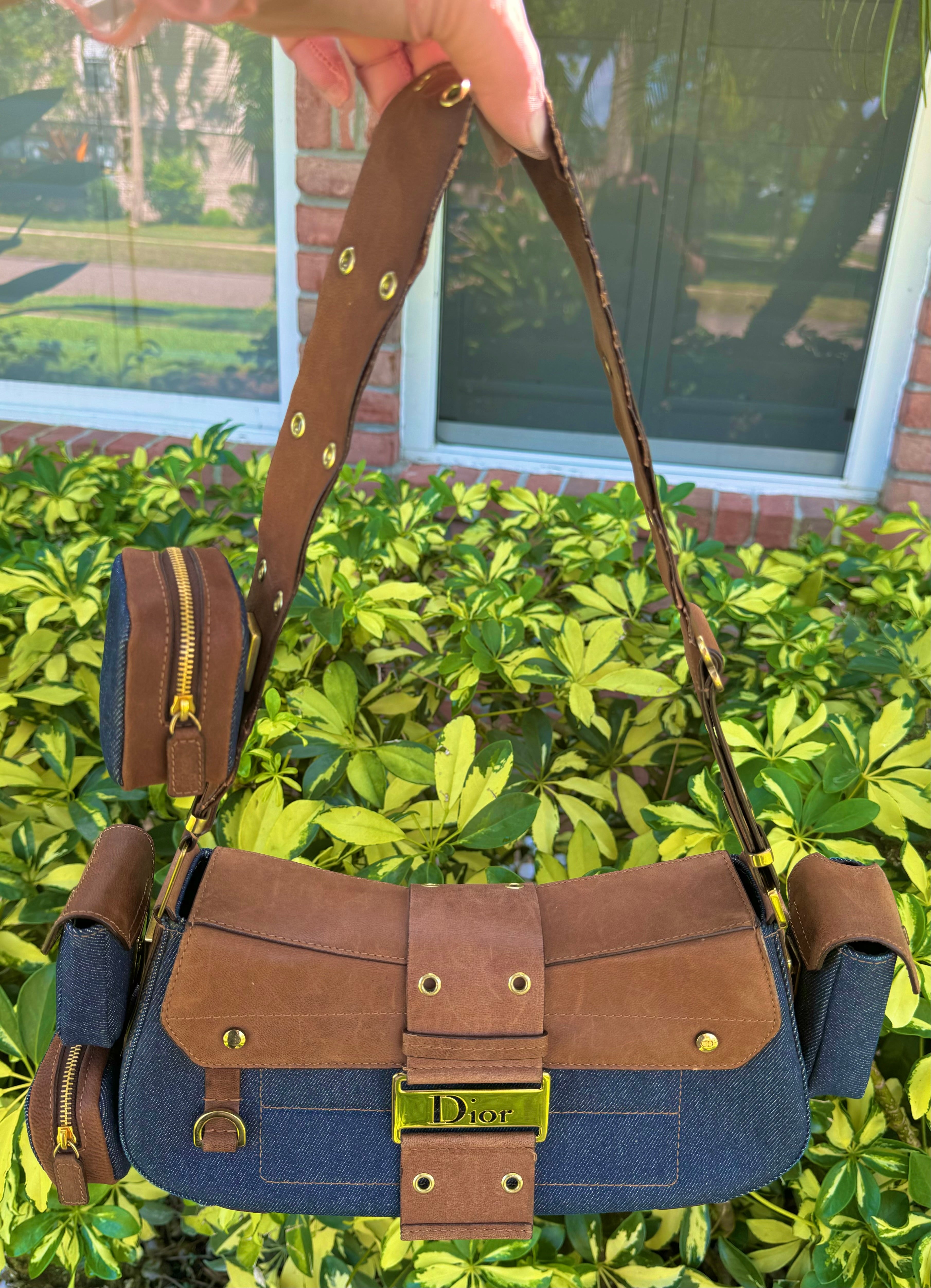 Dior Denim Street Chic Shoulder Bag – Its A Luv Story