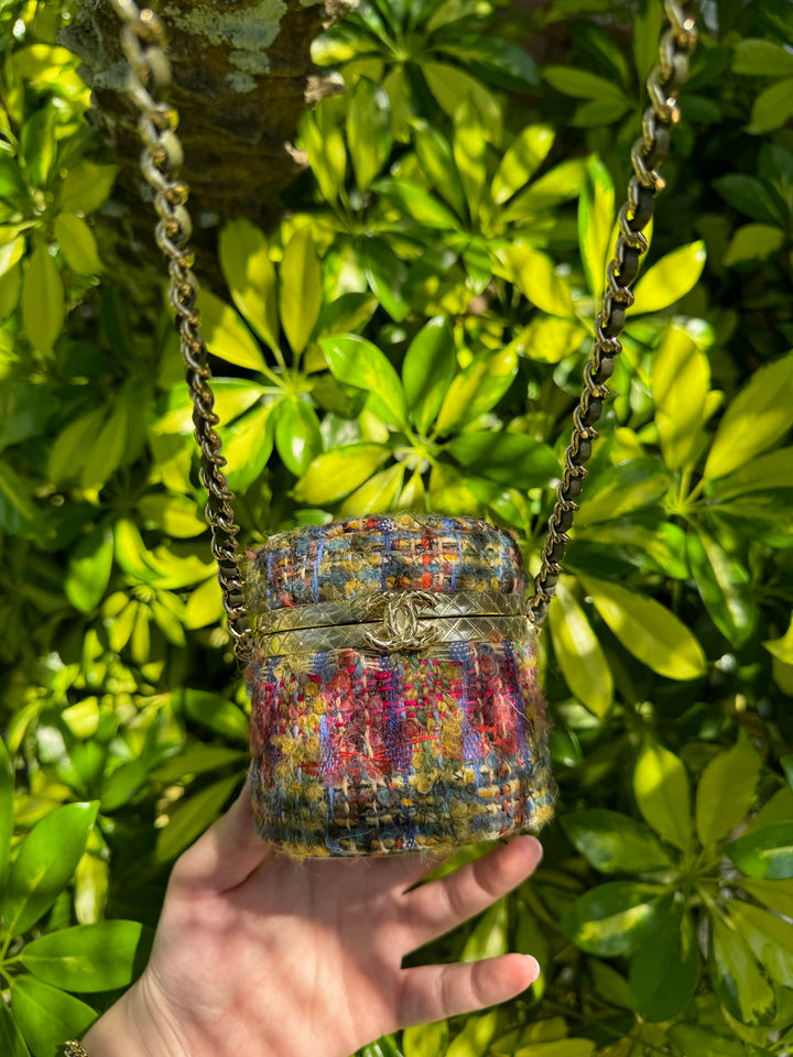 Chanel Small Tweed Crossbody Vanity