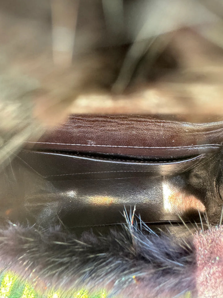 Chanel Vintage RARE Mink Kelly Parent & Child Set