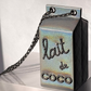 Chanel Runway Iridescent Silver Lambskin Lait De Coco Milk Carton Bag