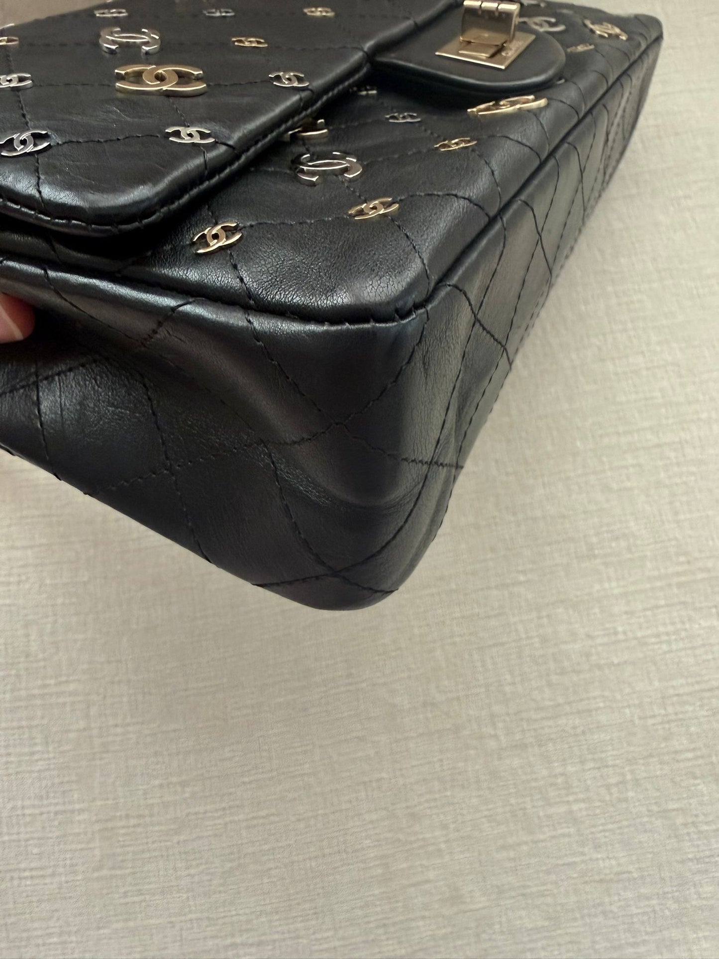 Chanel Vintage Punk Charms 2.55 Medium Reissue Flap Bag