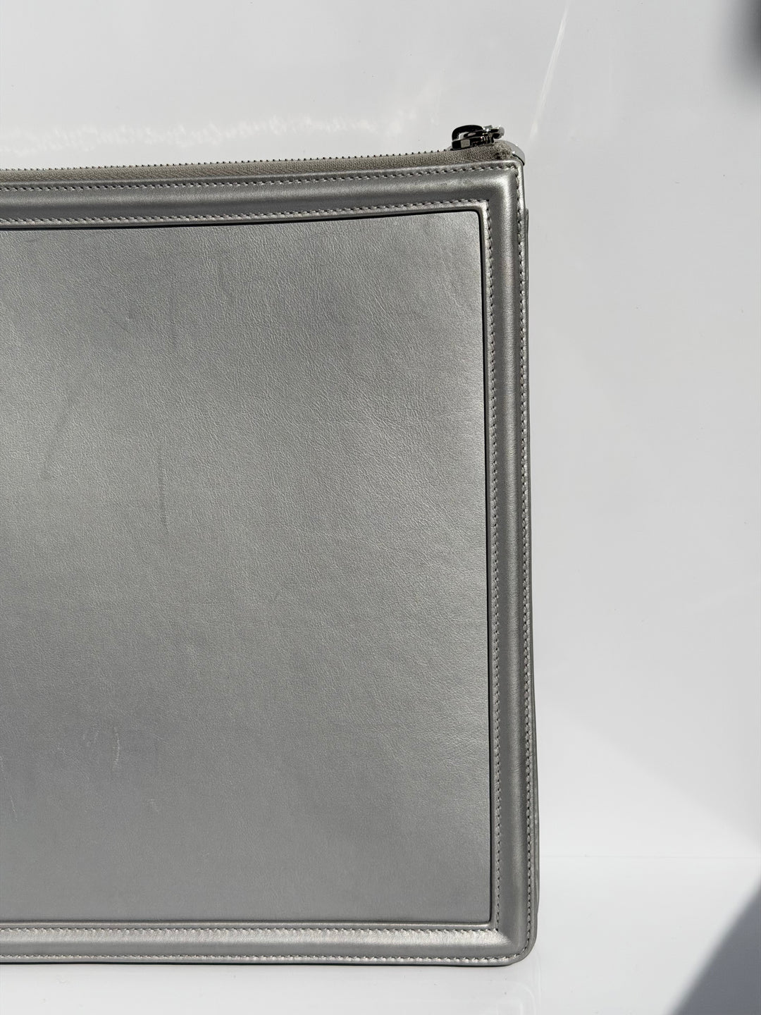 Chanel Rare LED XL Clutch Silver 2017