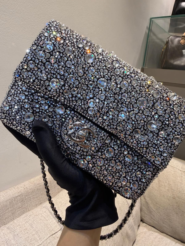 Chanel 2023 Crystal Embellished Mini Flap