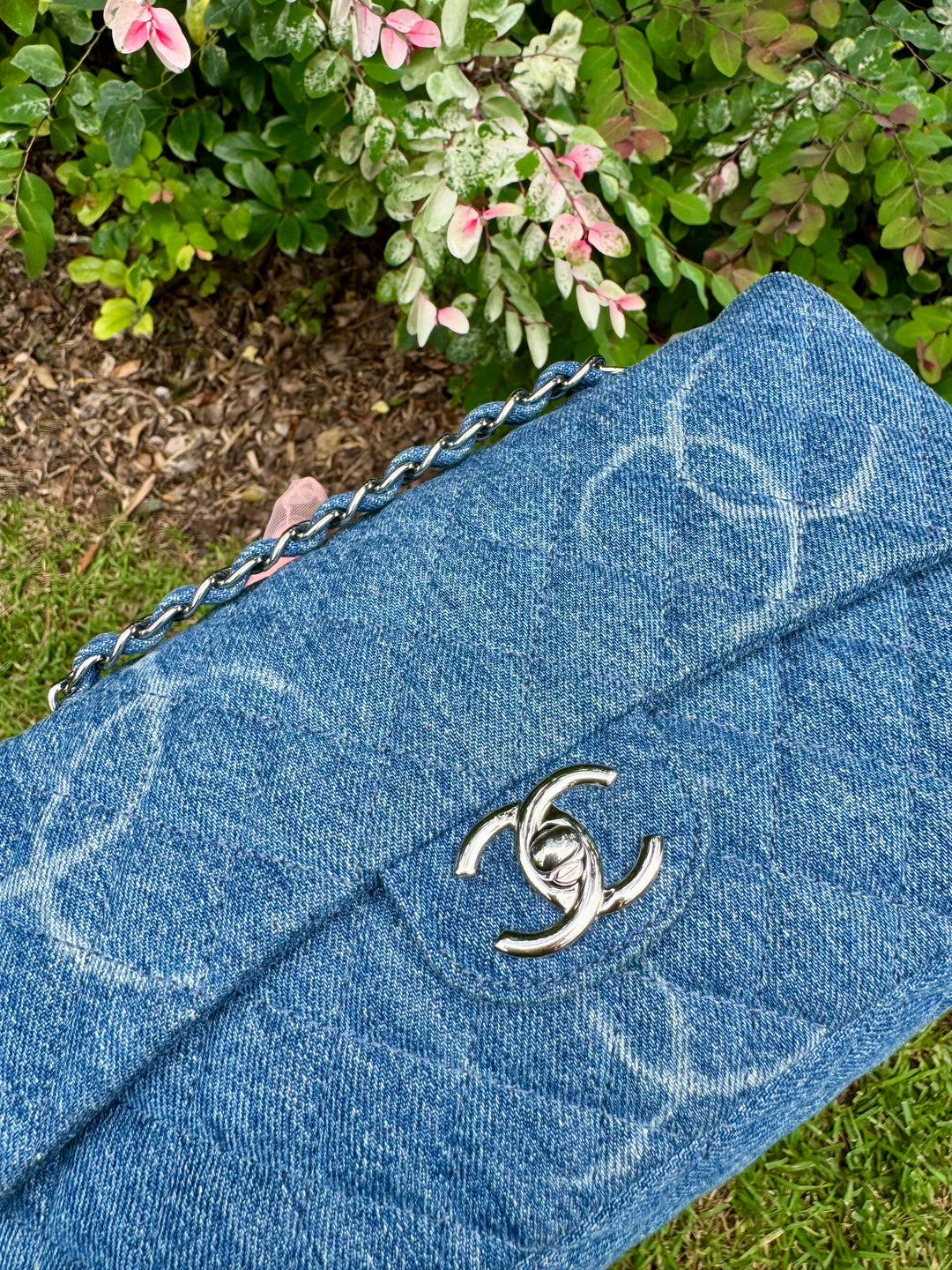 Chanel Denim CC Medium Single Flap Bag