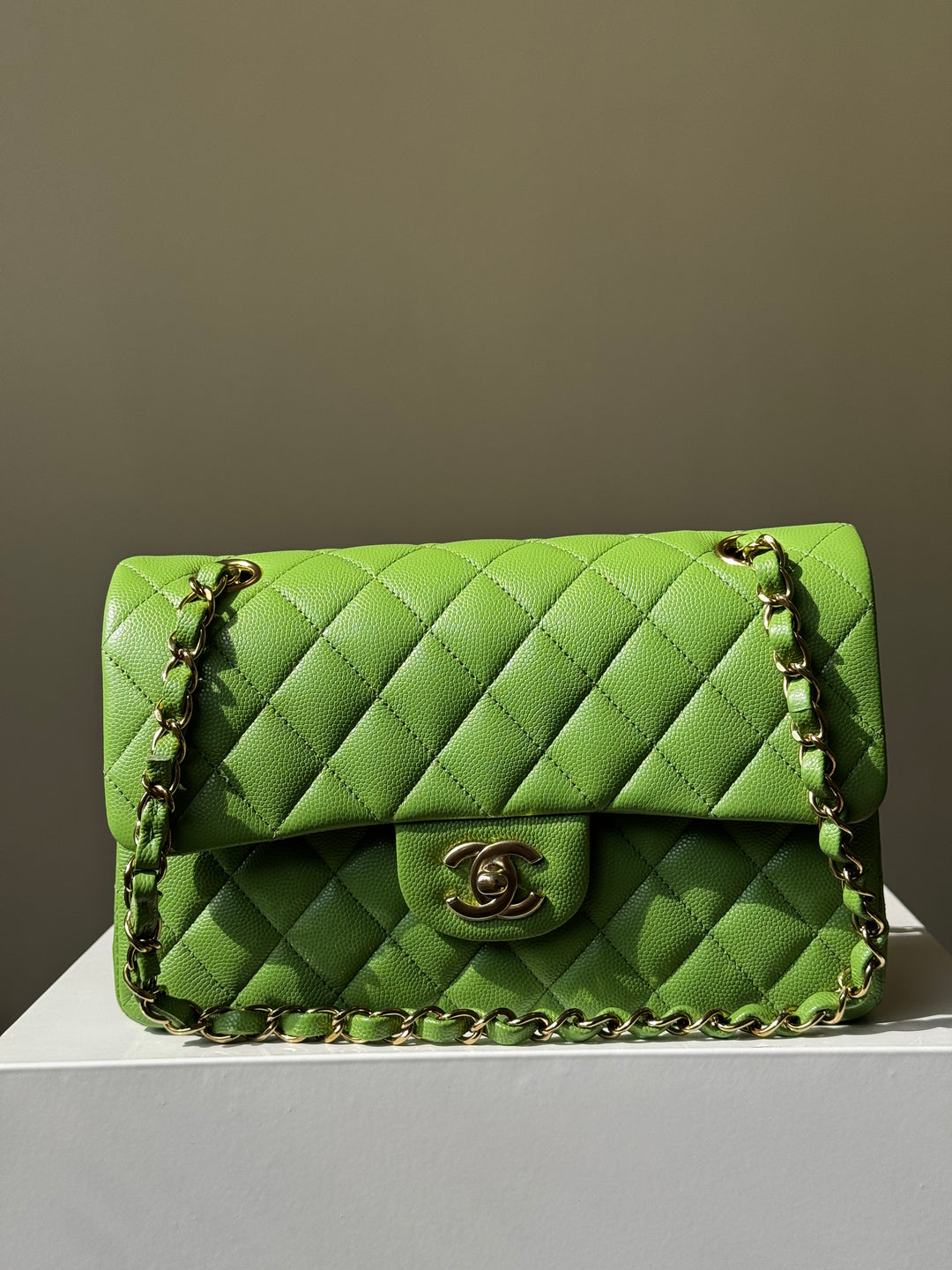 Chanel 23C Small Caviar Classic Flap Bag