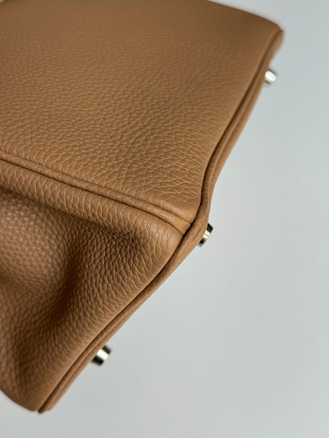 Hermes Chai Togo Birkin 25 Palladium Hardware