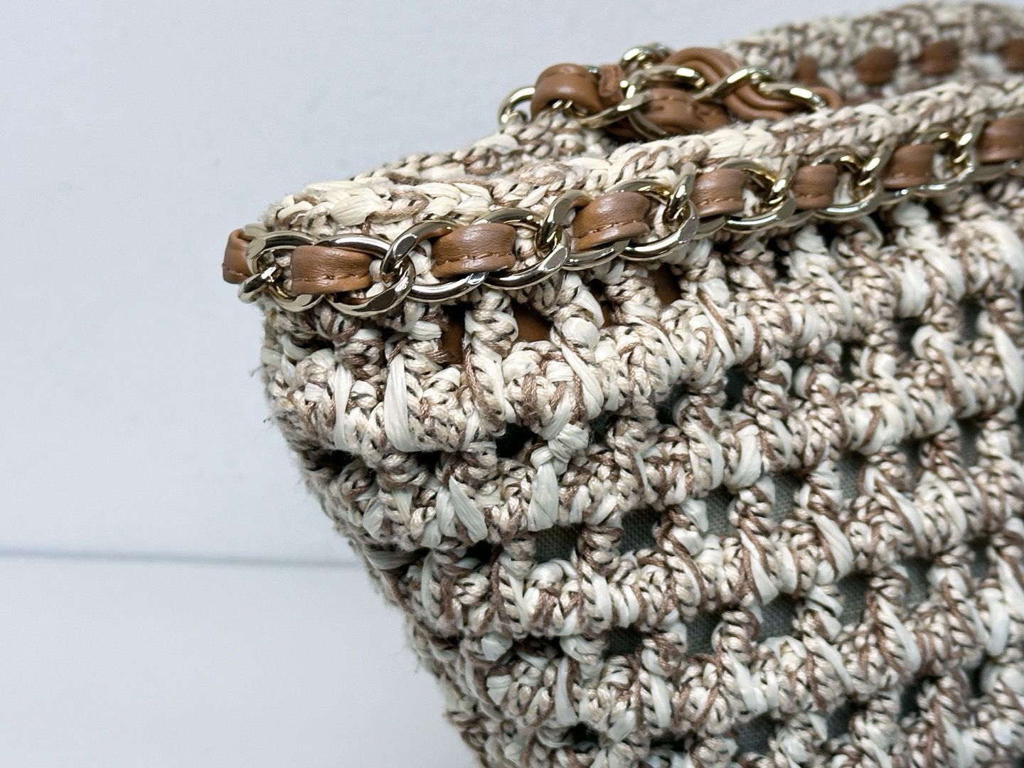 Chanel Small Crochet Shopping Tote