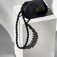 Chanel 1997 Limited Edition Black Cord Flap Bag