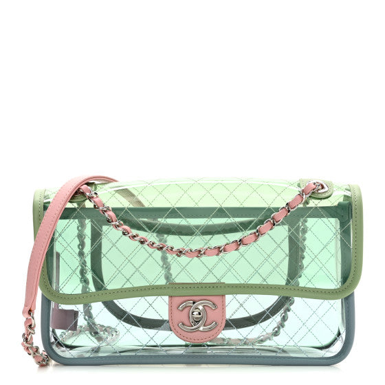 Chanel Coco Splash Medium PVC Lambskin Flap Bag