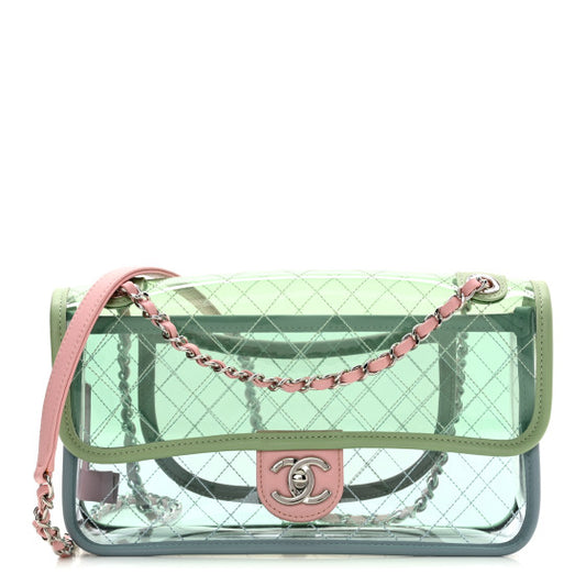Chanel Coco Splash Medium PVC Lambskin Flap Bag