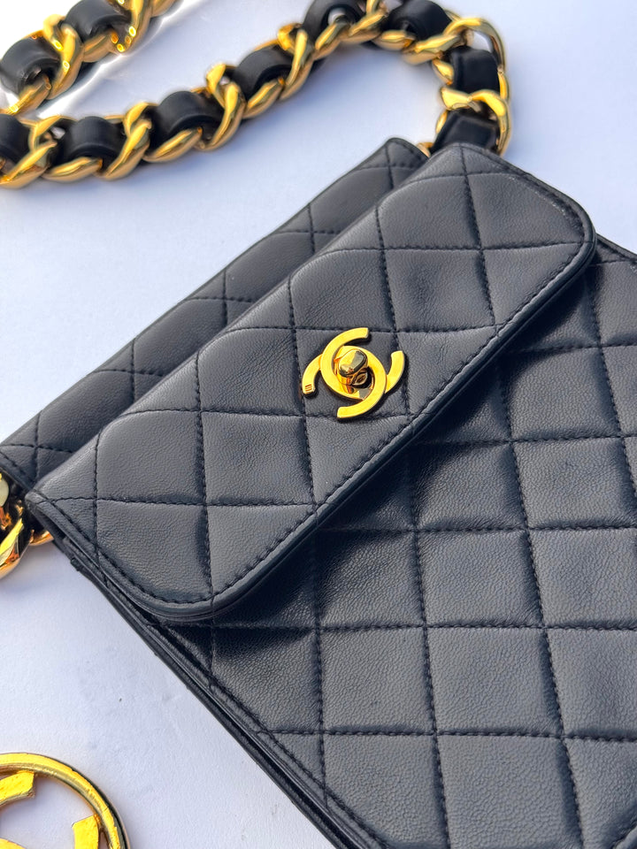 Chanel 1994 Runway CC Belt Bag