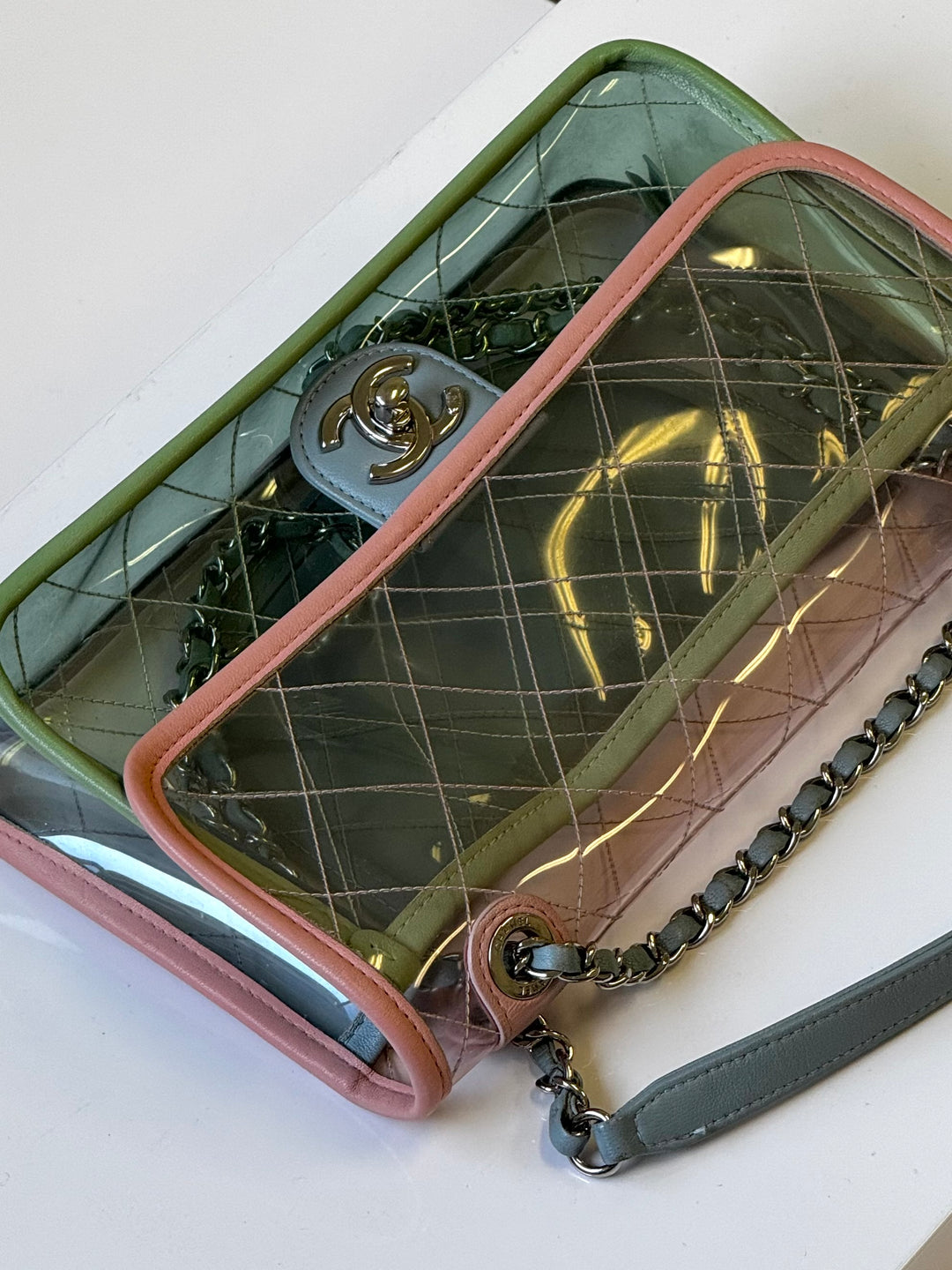 Chanel Coco Splash Medium PVC Lambskin Flap Bag