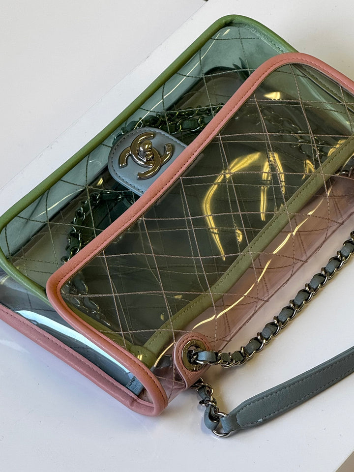 Chanel Coco Splash Medium PVC Lambskin Flap Bag