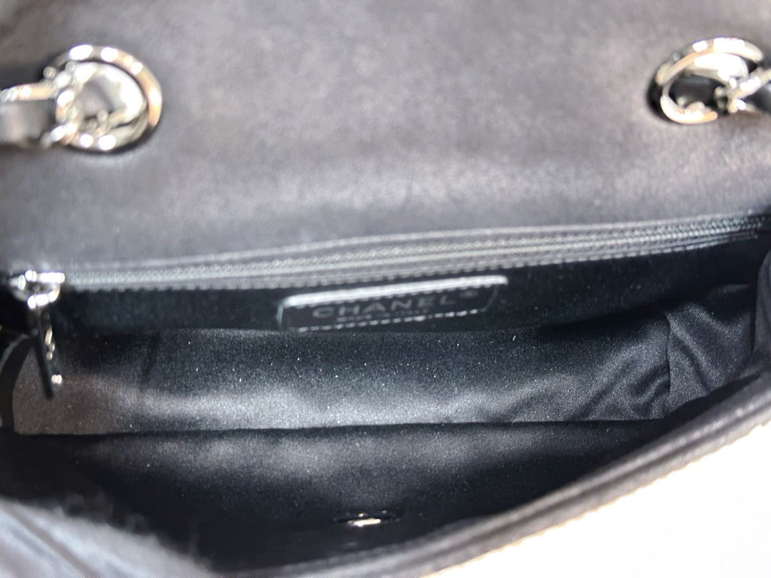 Chanel 2014 Pearl Embellished Mini Flap