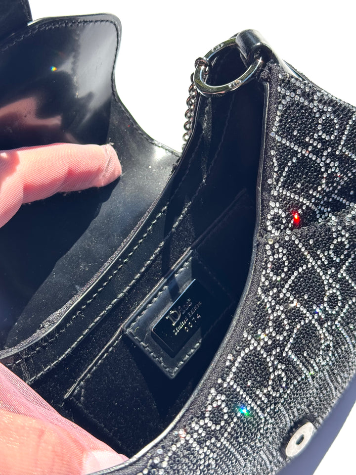 Dior 2003 Limited Edition Crystal Shoulder Bag