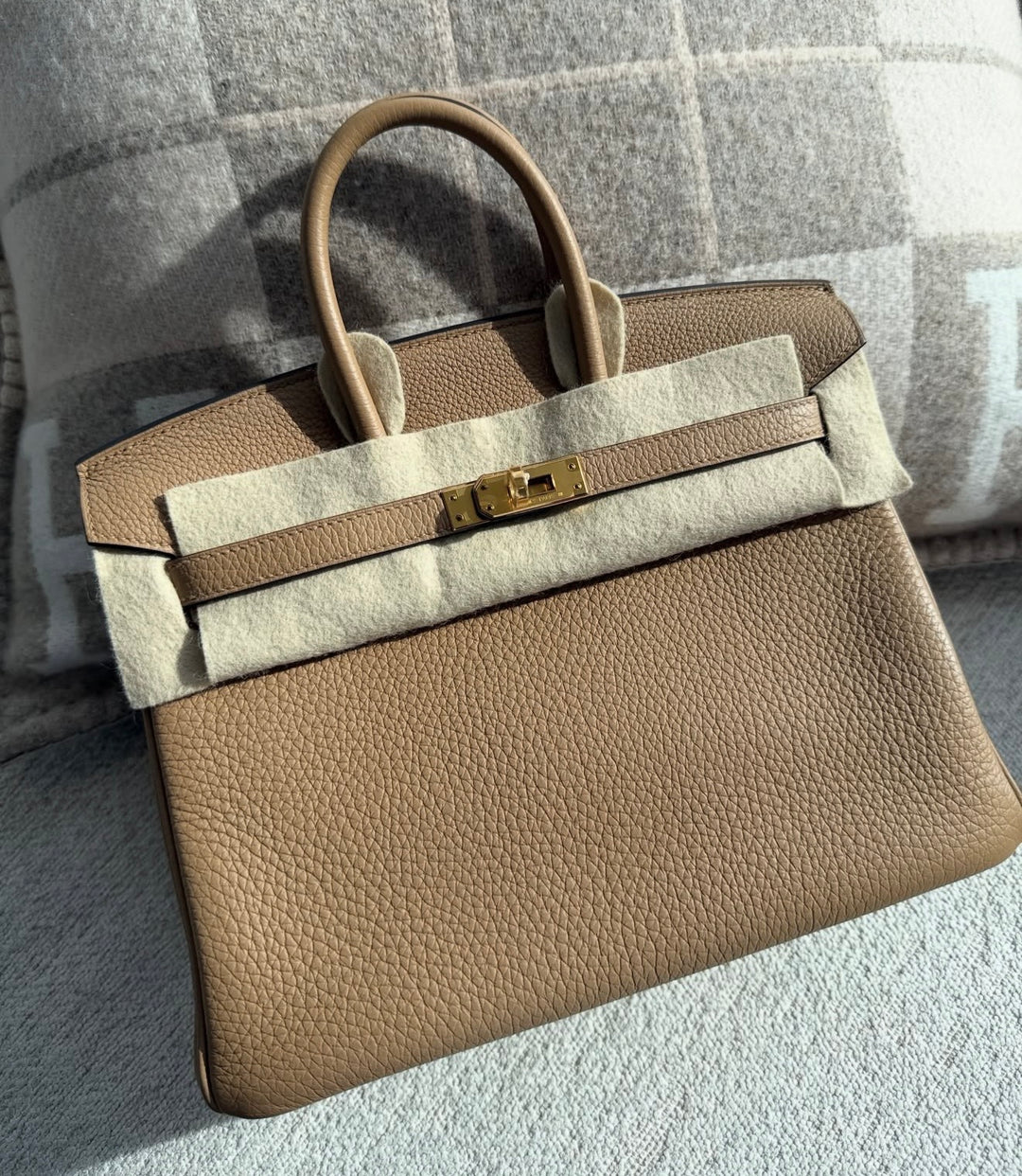 Hermès Birkin 25 Chai Togo Gold Hardware 2022