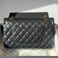 Chanel Black Medium Lambskin Flap Bag + RGHW