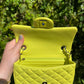 Chanel 21S Yellow Neon Mini Flap