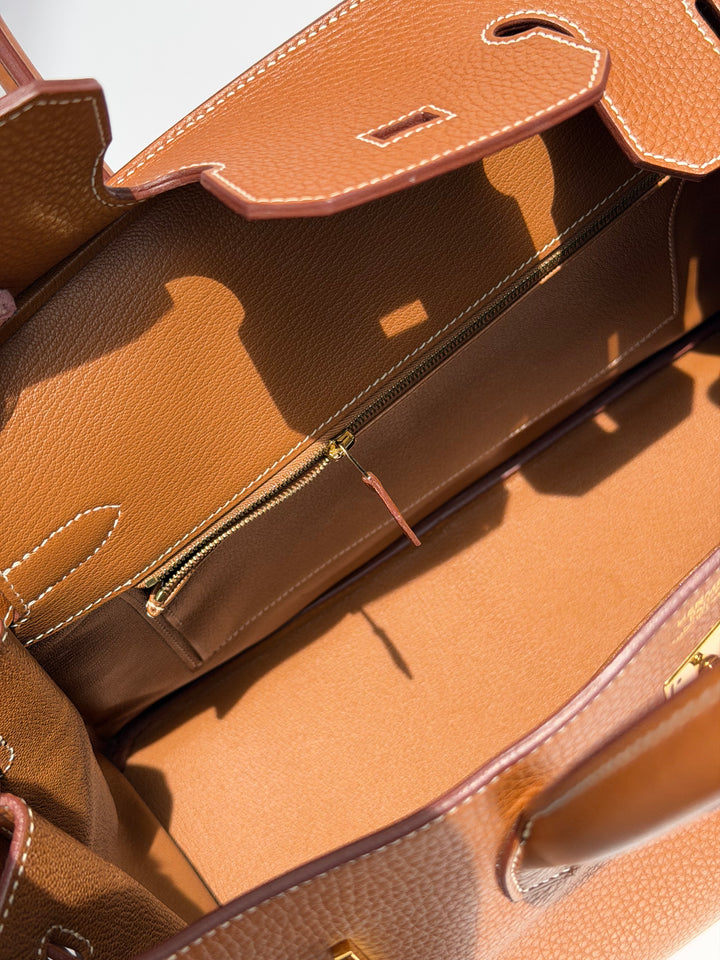 Hermès Birkin 35 Gold Gold Hardware 2015