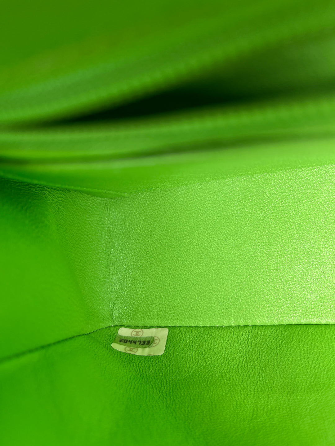 Chanel Rare Green Vintage Medium Lambskin Diana Flap Bag