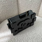 Chanel Black Plexiglass Lego Minaudiere