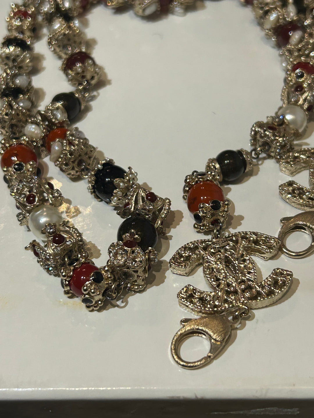 Chanel 2009 Paris - Moscou Embellished Persian Lamb Muff Clutch Bag