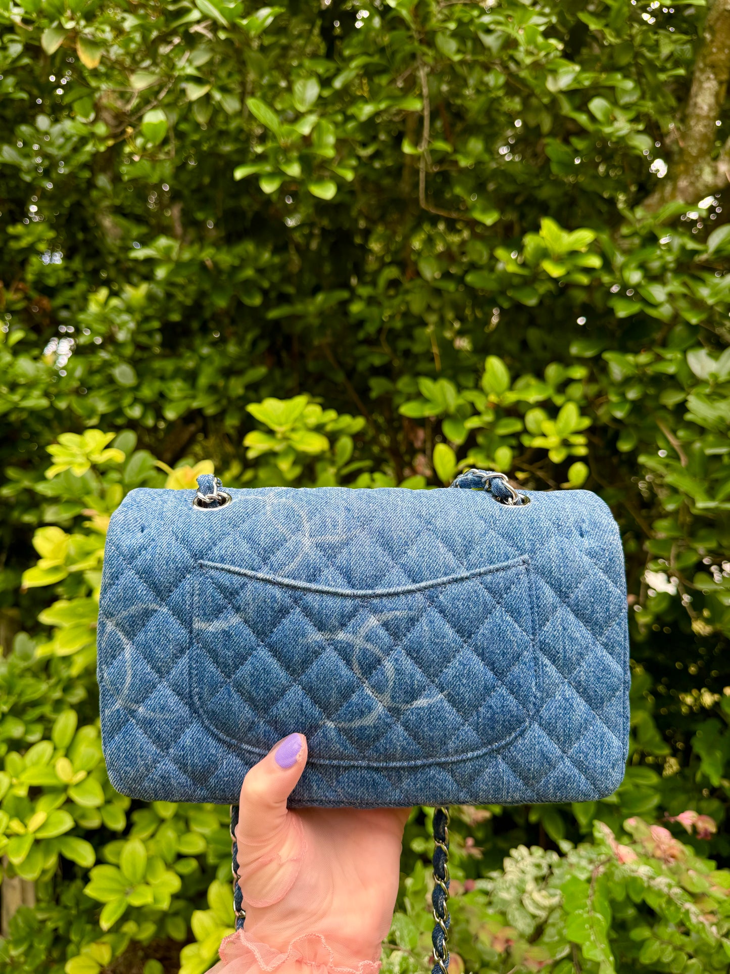 Chanel Denim CC Medium Single Flap Bag