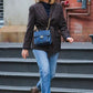 Chanel 23A Blue Denim Double You Crossbody