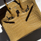 Hermes Matte Crocodile Poussiere Birkin 25 PHW