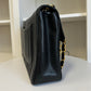 CHANEL VINTAGE BLACK CAVIAR MADEMOISELLE JUMBO CLASSIC FLAP BAG