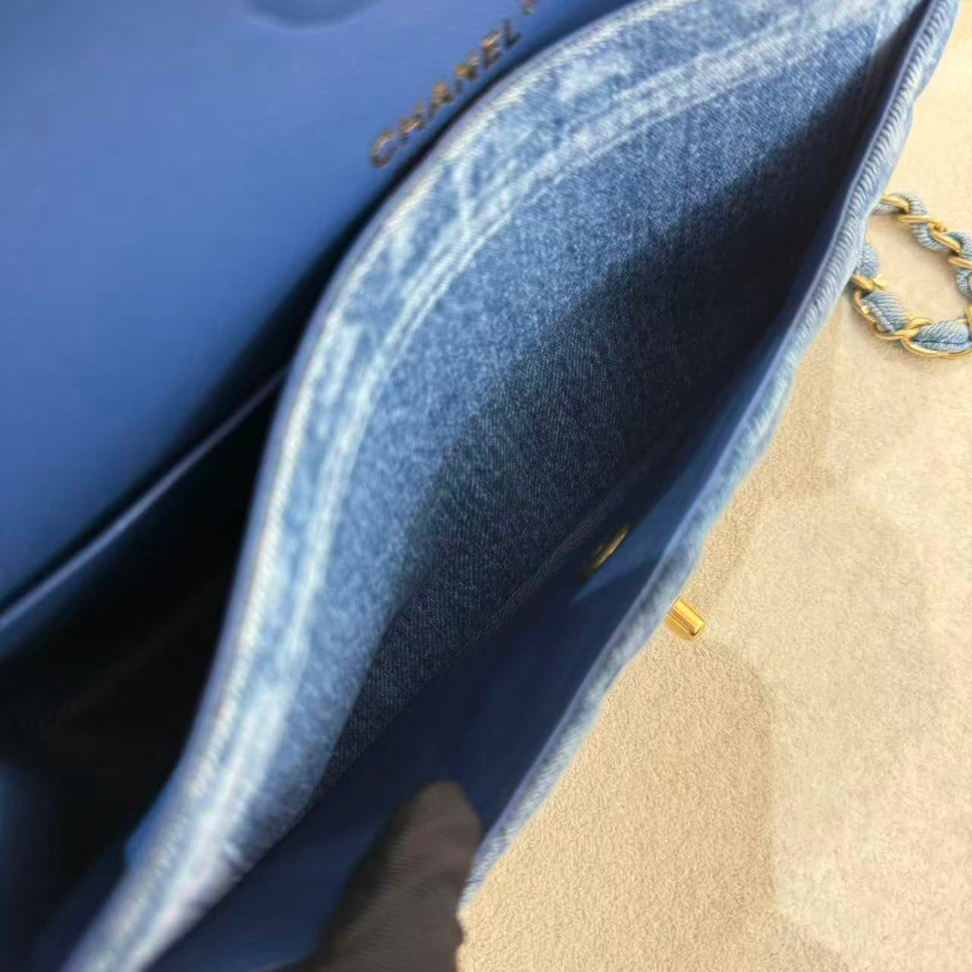 Chanel Denim Medium Classic Flap Bag