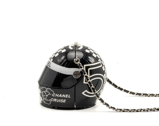 Chanel 2023 Monte Carlo Helmet Minaudiere
