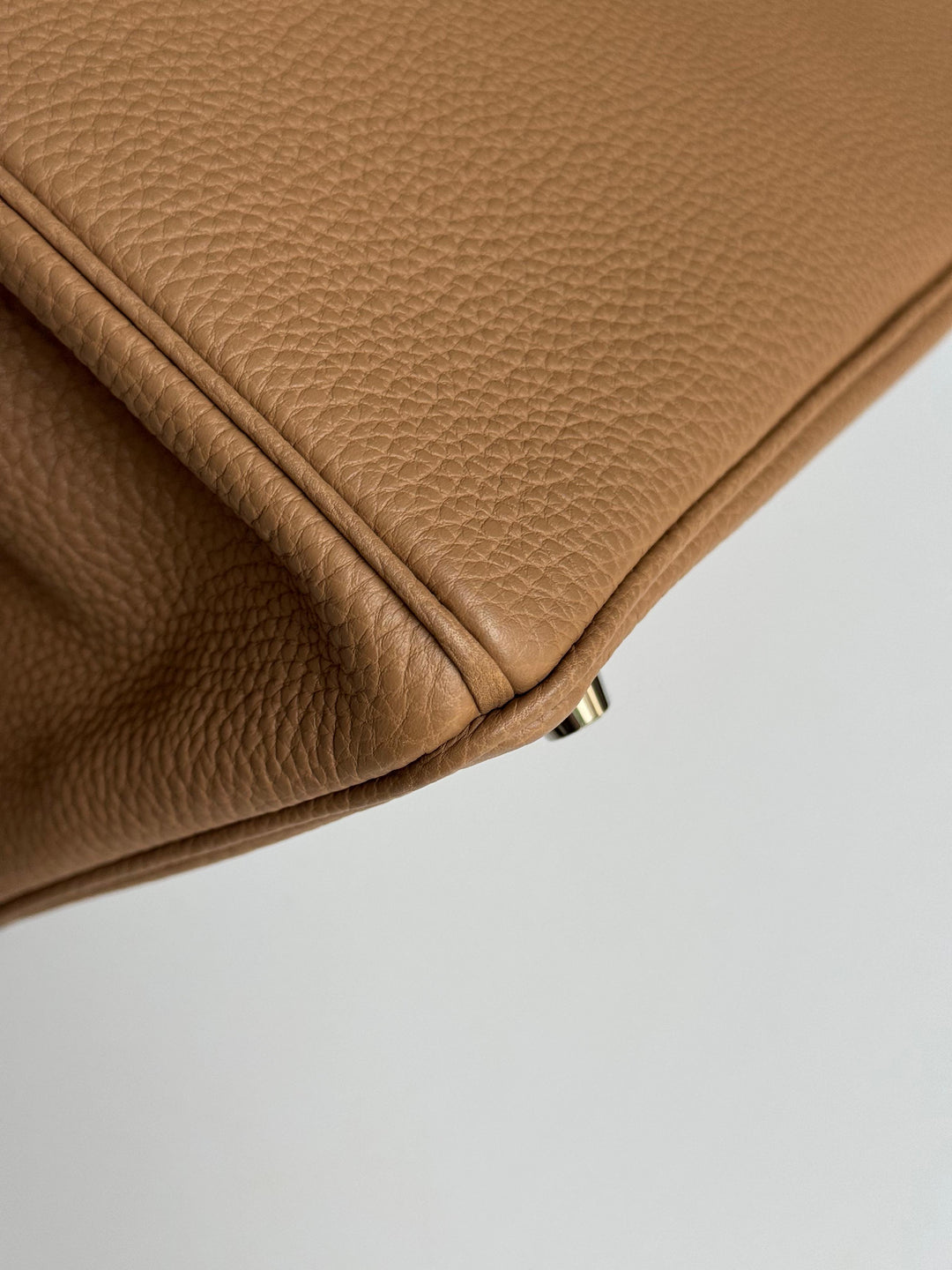 Hermes Chai Togo Birkin 25 Palladium Hardware