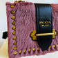 Prada Calf Hair Pink Cahier Crossbody Bag