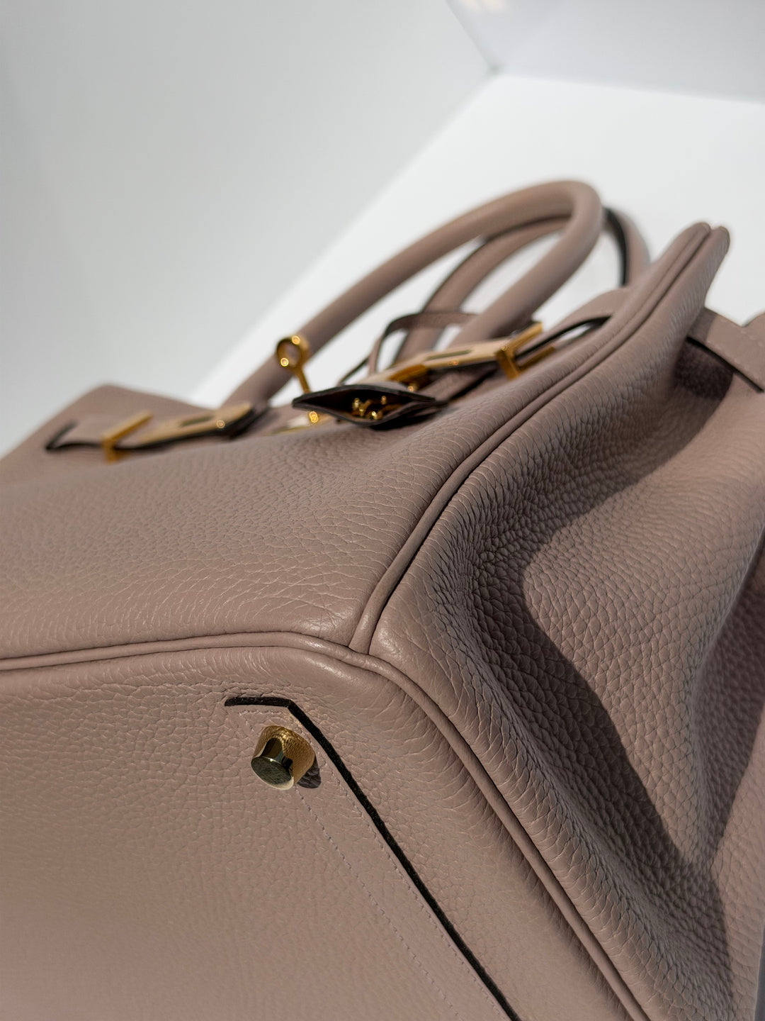 Hermès Birkin 30 Glycine Togo Gold Hardware 2015