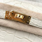 Hermes Mini Sellier Beton Matte Alligator Kelly 20