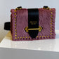 Prada Calf Hair Pink Cahier Crossbody Bag