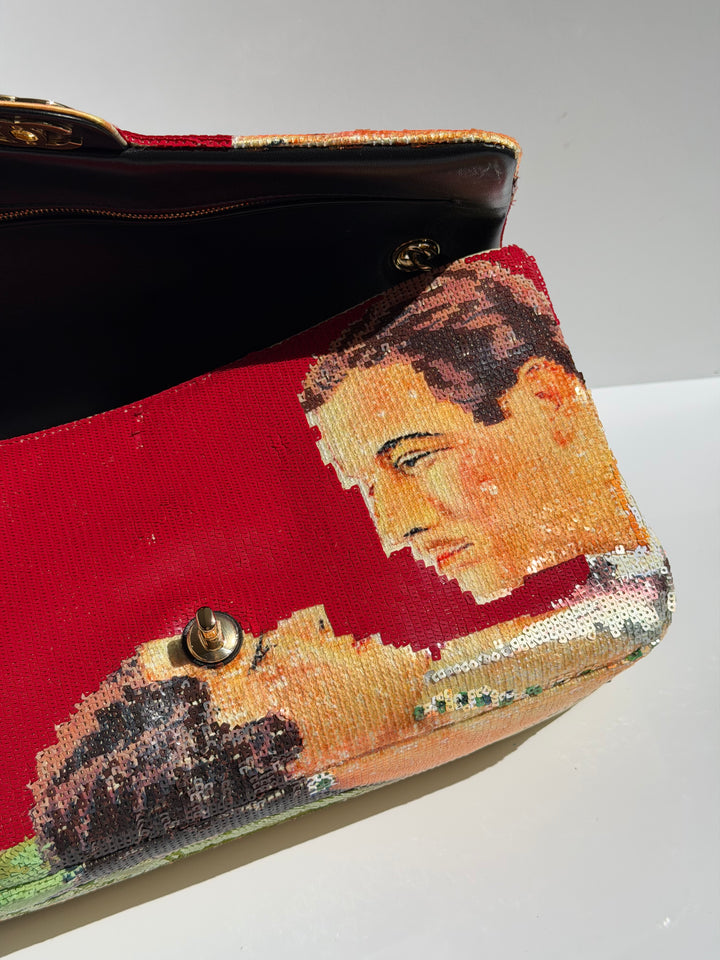 Chanel Tonight or Never Maxi Flap Bag Red Multicolor Sequins Gold Hardware Métiers D’Art 2026