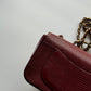 Chanel Burgundy Lizard Mini Rectangular Flap Bag