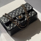 Chanel Black Medium Lambskin Flap Bag + RGHW