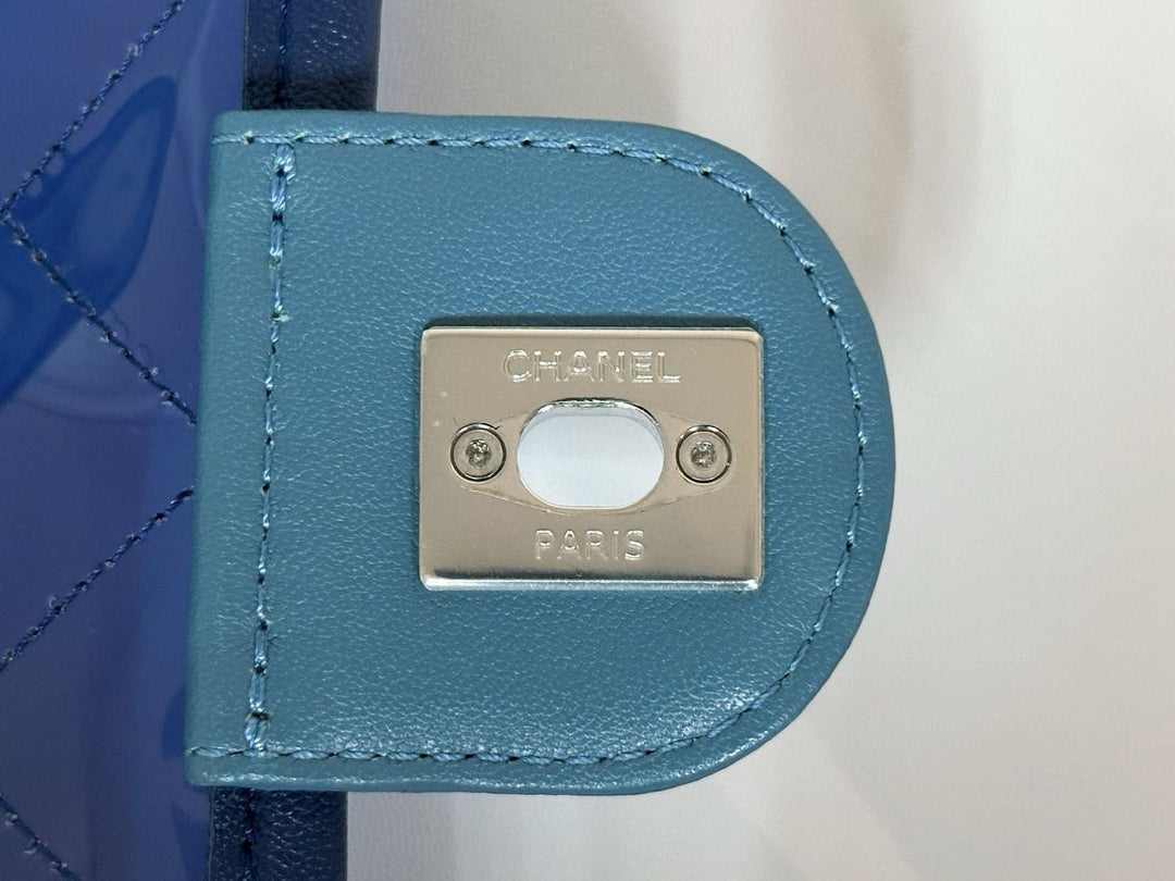 Chanel Coco Splash Blue Mini PVC Flap Bag