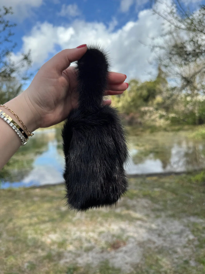 Chanel Vintage RARE Mink Kelly Parent & Child Set