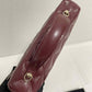 Chanel 25B Burgundy Caviar Slim Vanity Bag