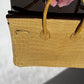 Hermes Matte Crocodile Poussiere Birkin 25 PHW