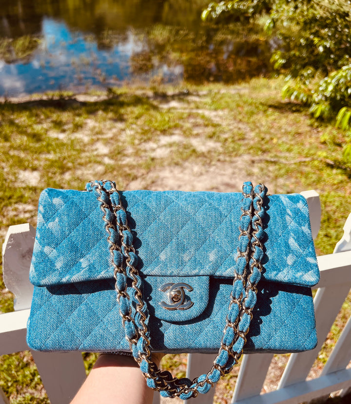 Chanel Denim Medium Classic Flap Bag