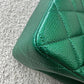 Chanel 18S Emerald Green Caviar Jumbo Flap Bag