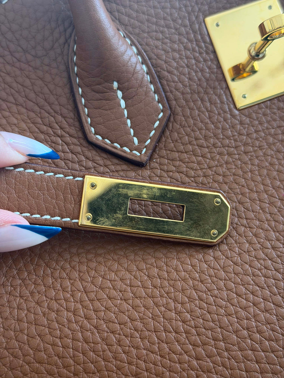 Hermès Birkin 35 Gold Gold Hardware 2015