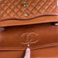 Chanel 21P Caramel Medium Lambskin Flap Bag